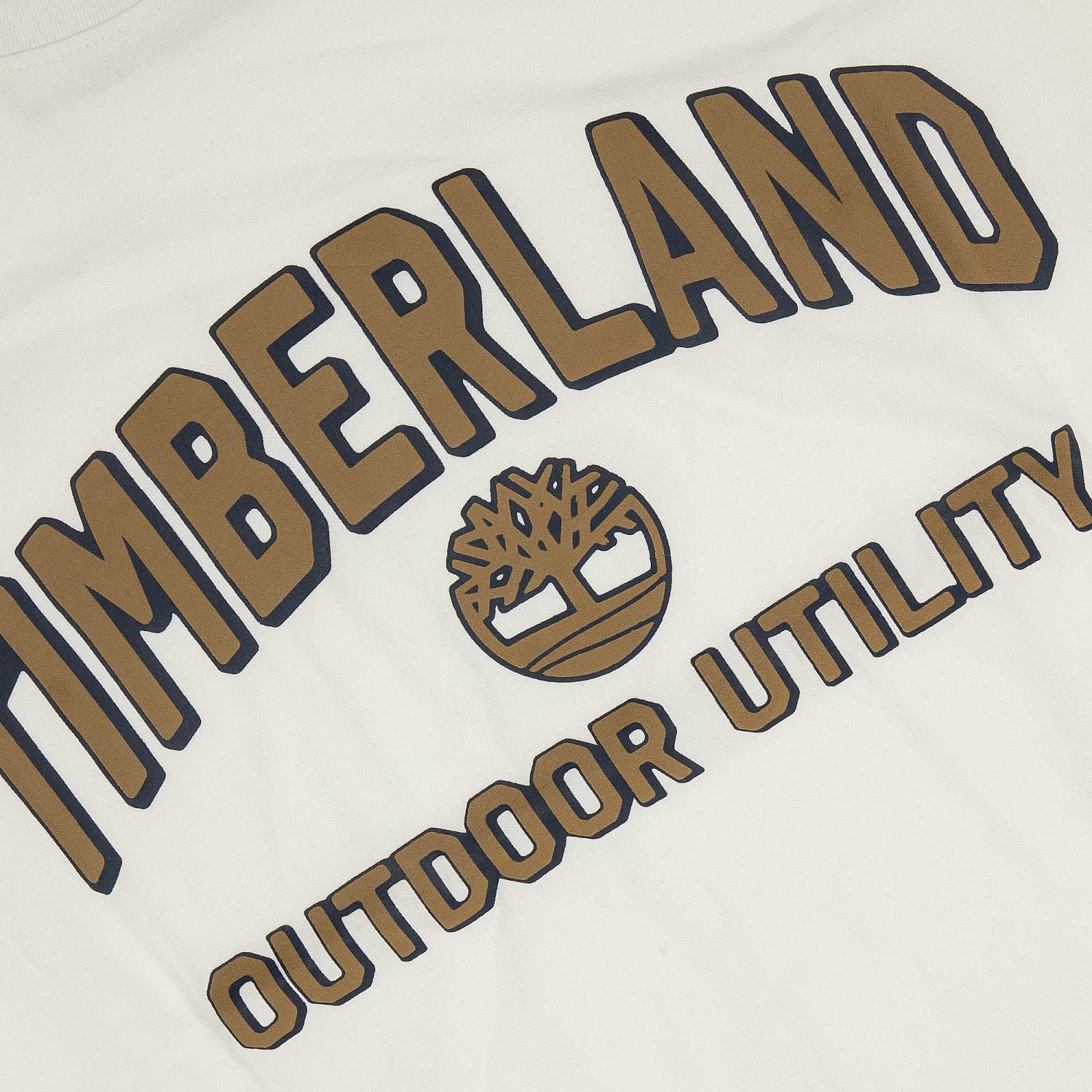 Ανδρική Μπλούζα Κοντομάνικη με Logo Print TIMBERLAND