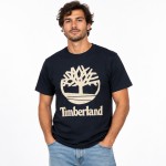 Ανδρική Μπλούζα Κοντομάνικη με Big Logo TIMBERLAND