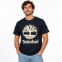 Ανδρική Μπλούζα Κοντομάνικη με Big Logo TIMBERLAND