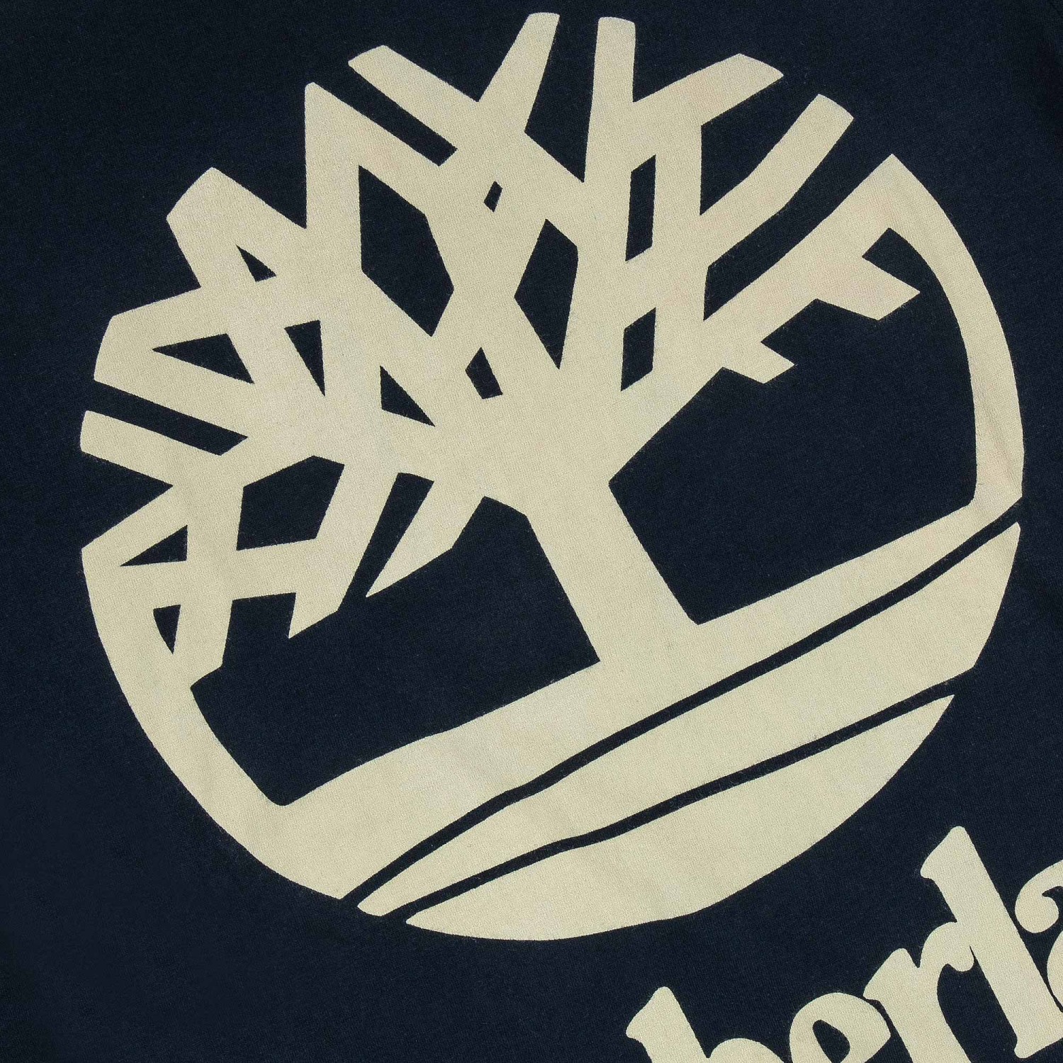 Ανδρική Μπλούζα Κοντομάνικη με Big Logo TIMBERLAND
