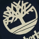 Ανδρική Μπλούζα Κοντομάνικη με Big Logo TIMBERLAND