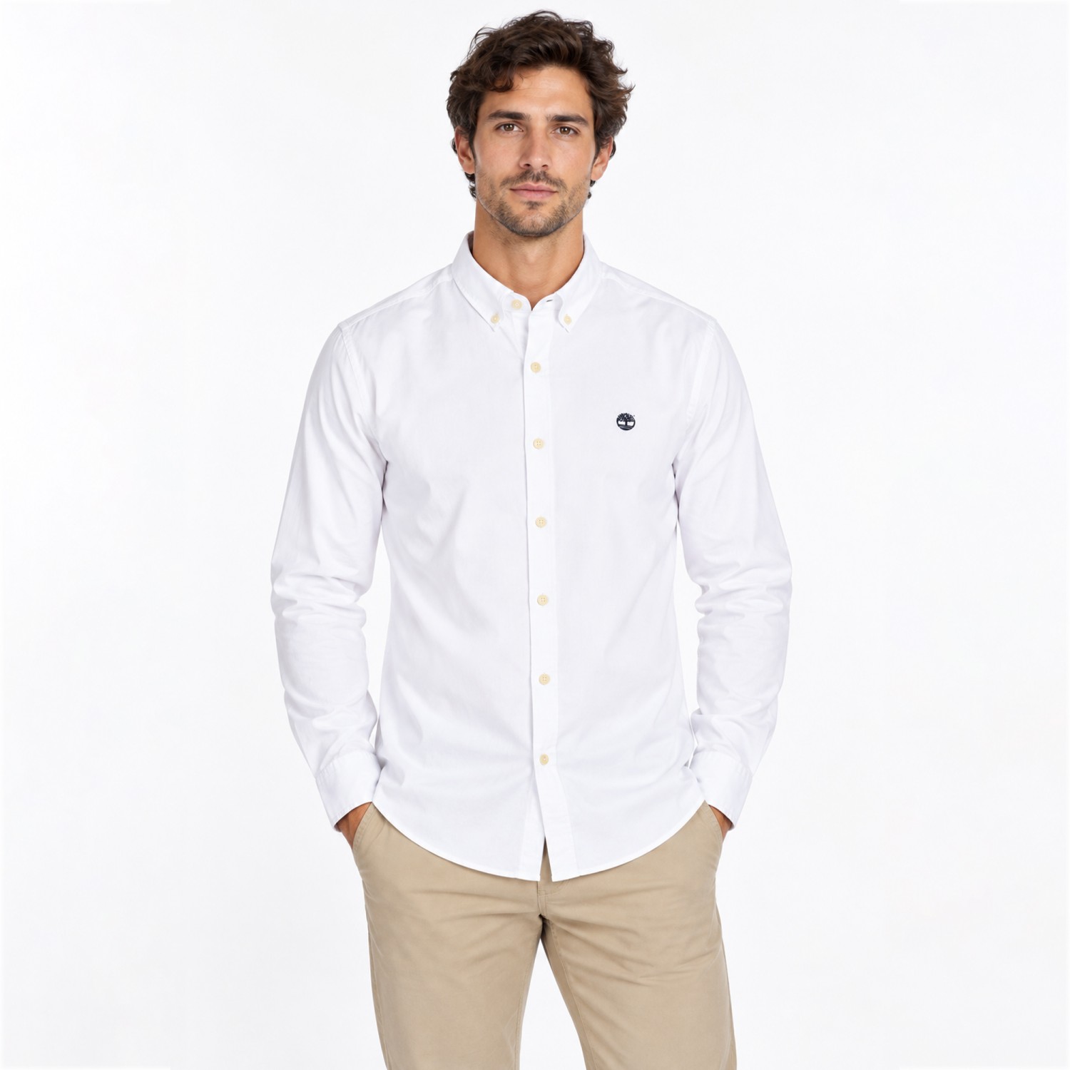 Ανδρικό Πουκάμισο Oxford Μακρυμάνικο Slim TIMBERLAND