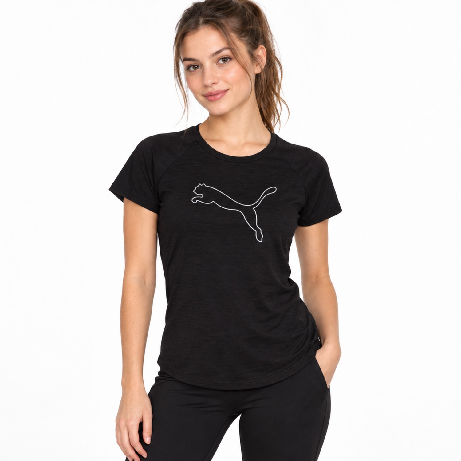 Γυναικεία Αθλητική Μπλούζα Κοντομάνικη RUN 5K PUMA