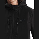 EMERSON Ανδρικό μπουφαν bomber με κουκουλα