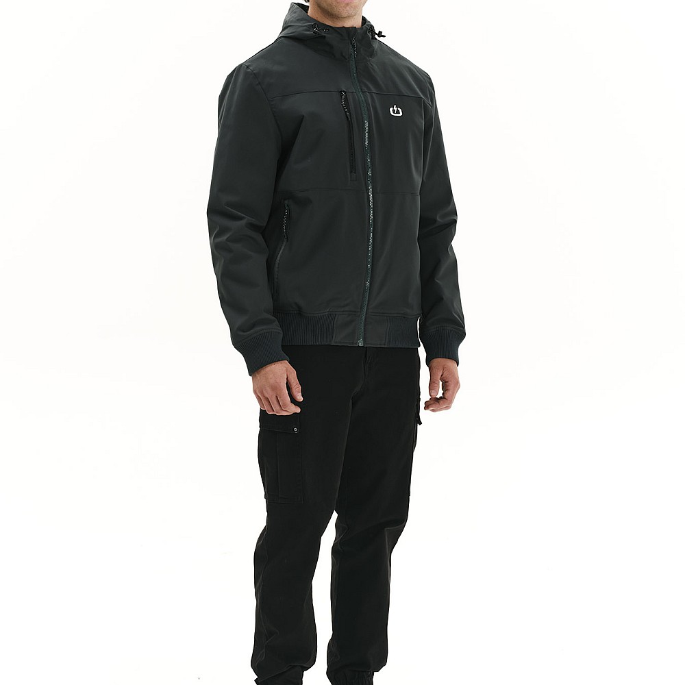 EMERSON Ανδρικό μπουφαν bomber με κουκουλα