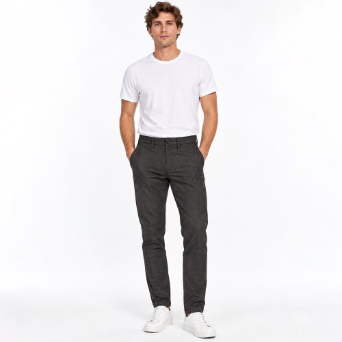 Ανδρικό Παντελόνι Chino με Print GABBA