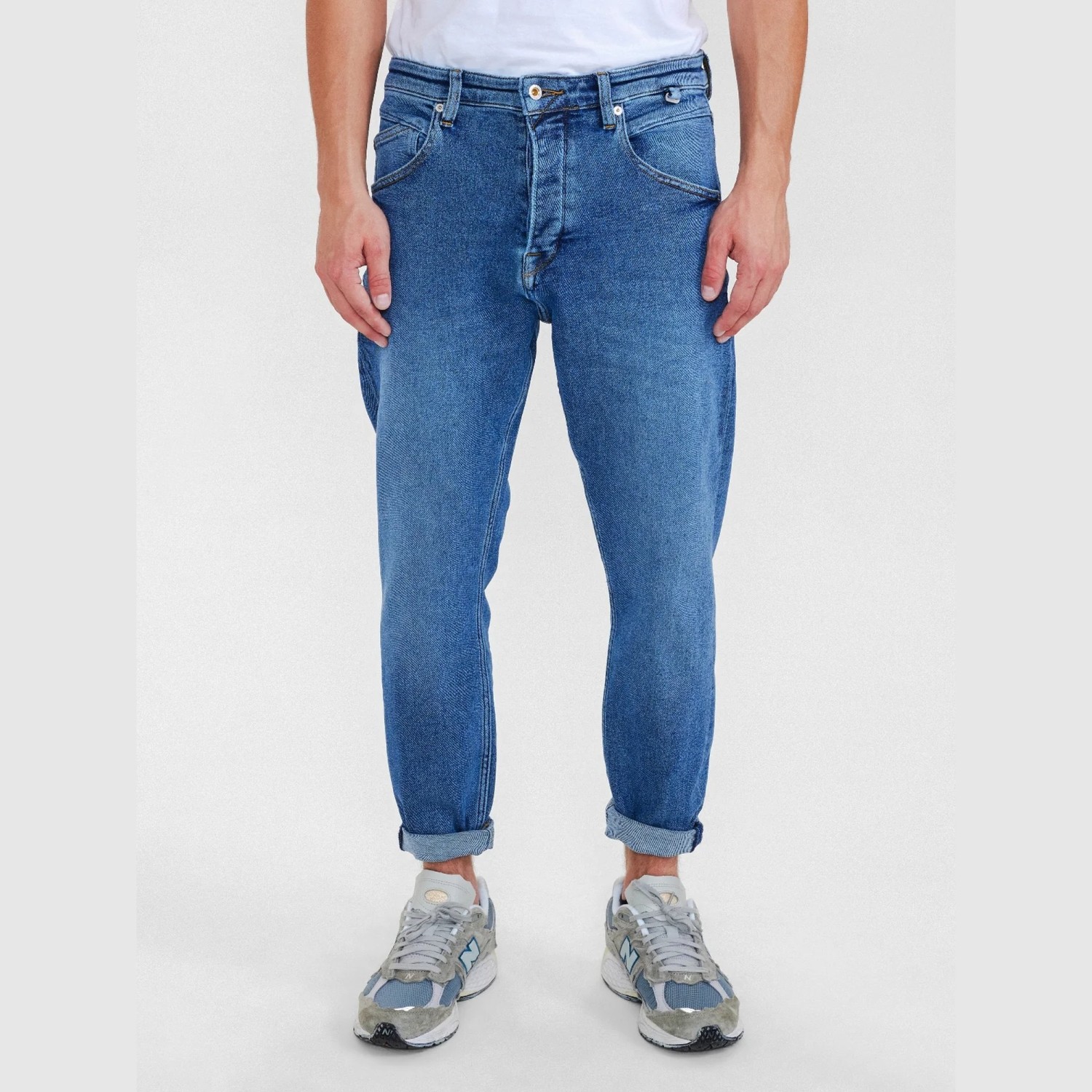 Ανδρικό Τζιν Παντελόνι Alex Slim Fit GABBA