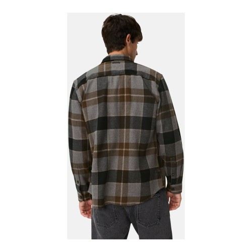 Ανδρικό Πουκάμισο Flannel Καρό Μακρυμάνικο CAMEL ACTIVE