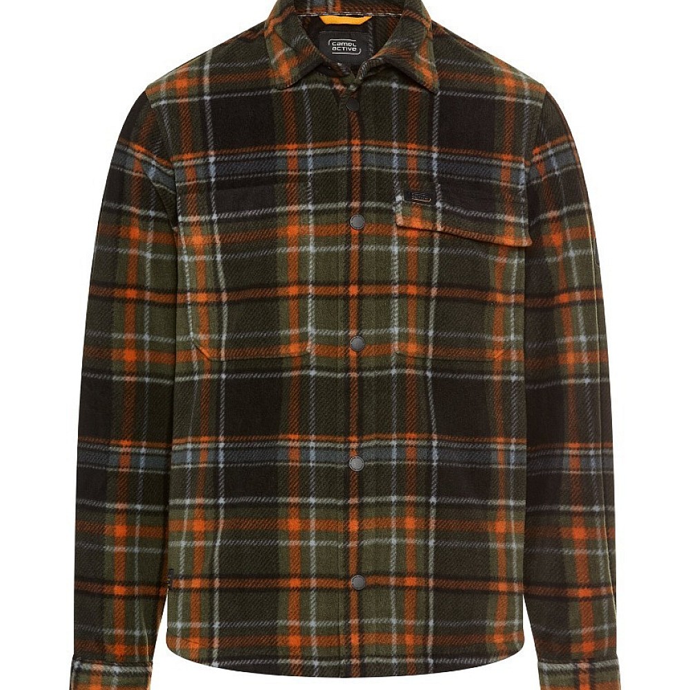 Ανδρικό Πουκάμισο Overshirt Καρό CAMEL ACTIVE