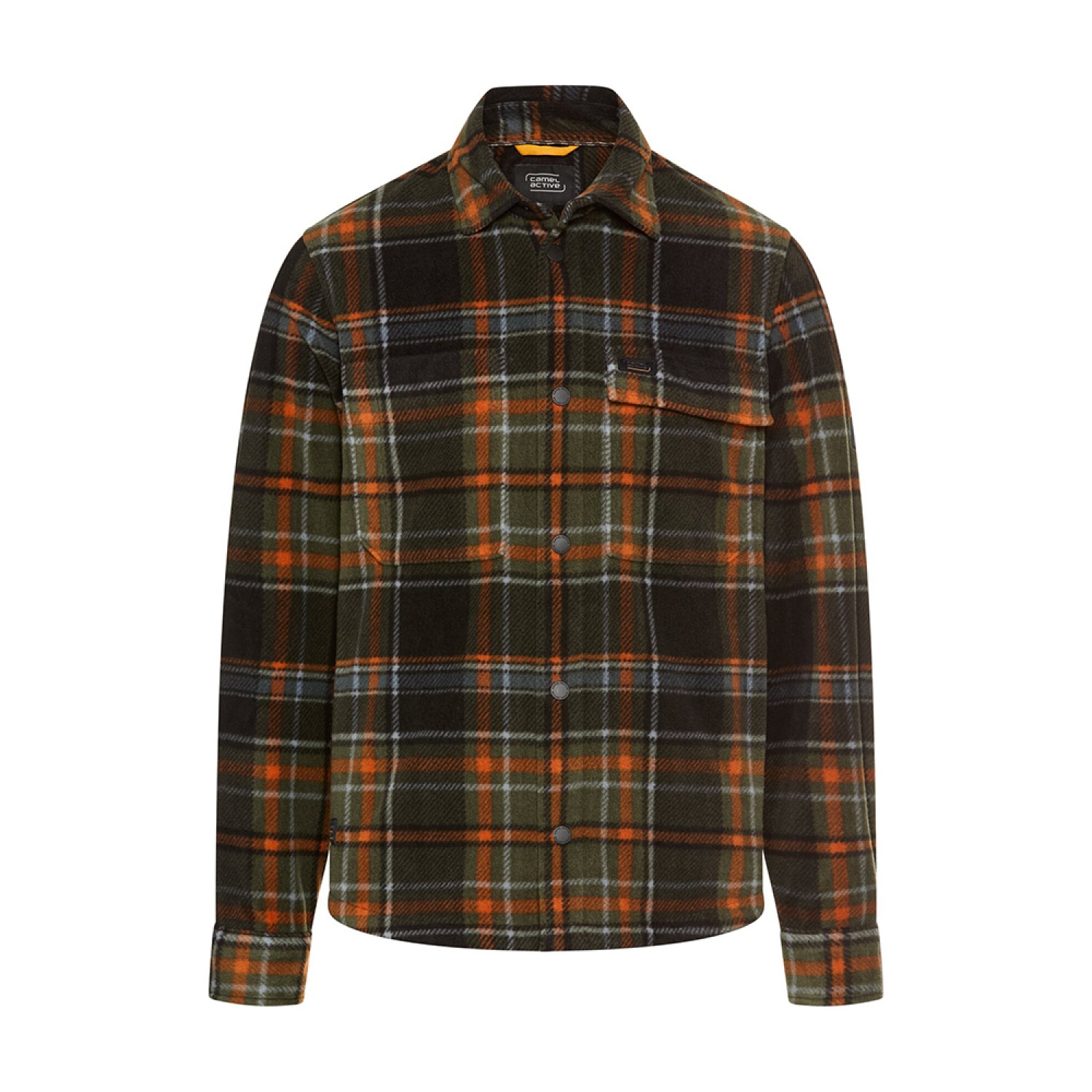 Ανδρικό Πουκάμισο Overshirt Καρό CAMEL ACTIVE