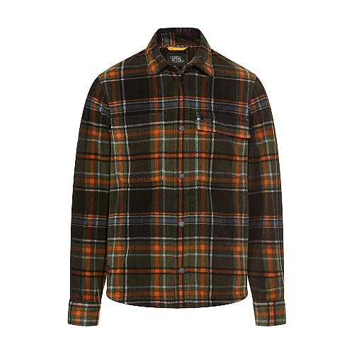 Ανδρικό Πουκάμισο Overshirt Καρό CAMEL ACTIVE