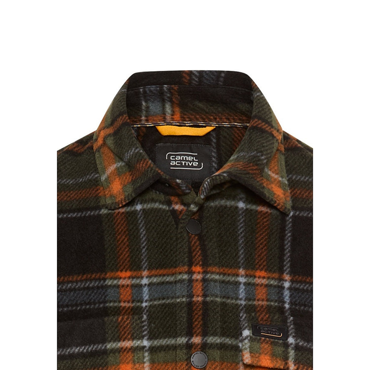 Ανδρικό Πουκάμισο Overshirt Καρό CAMEL ACTIVE