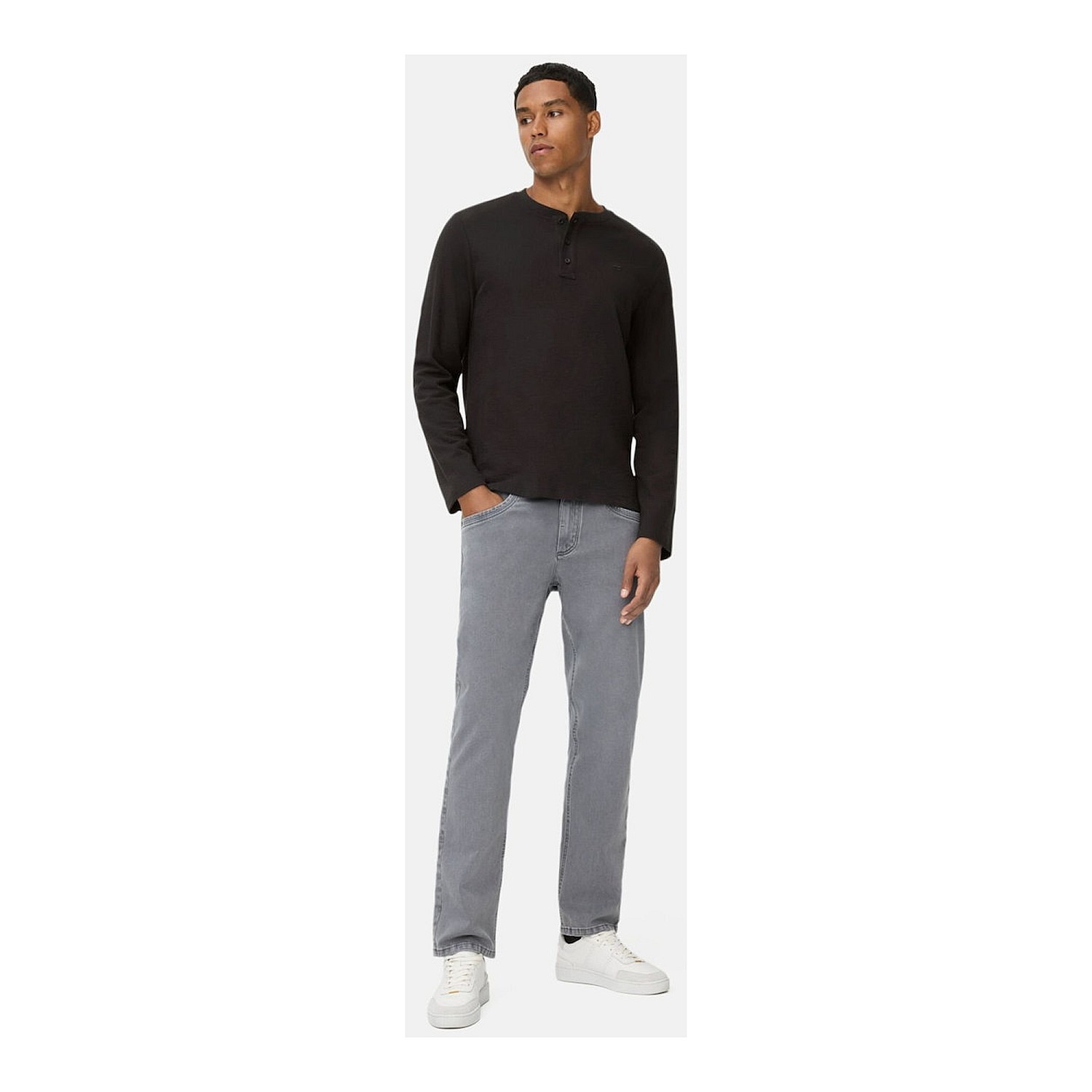 Ανδρική Μπλούζα Henley Μακρυμάνικη CAMEL ACTIVE
