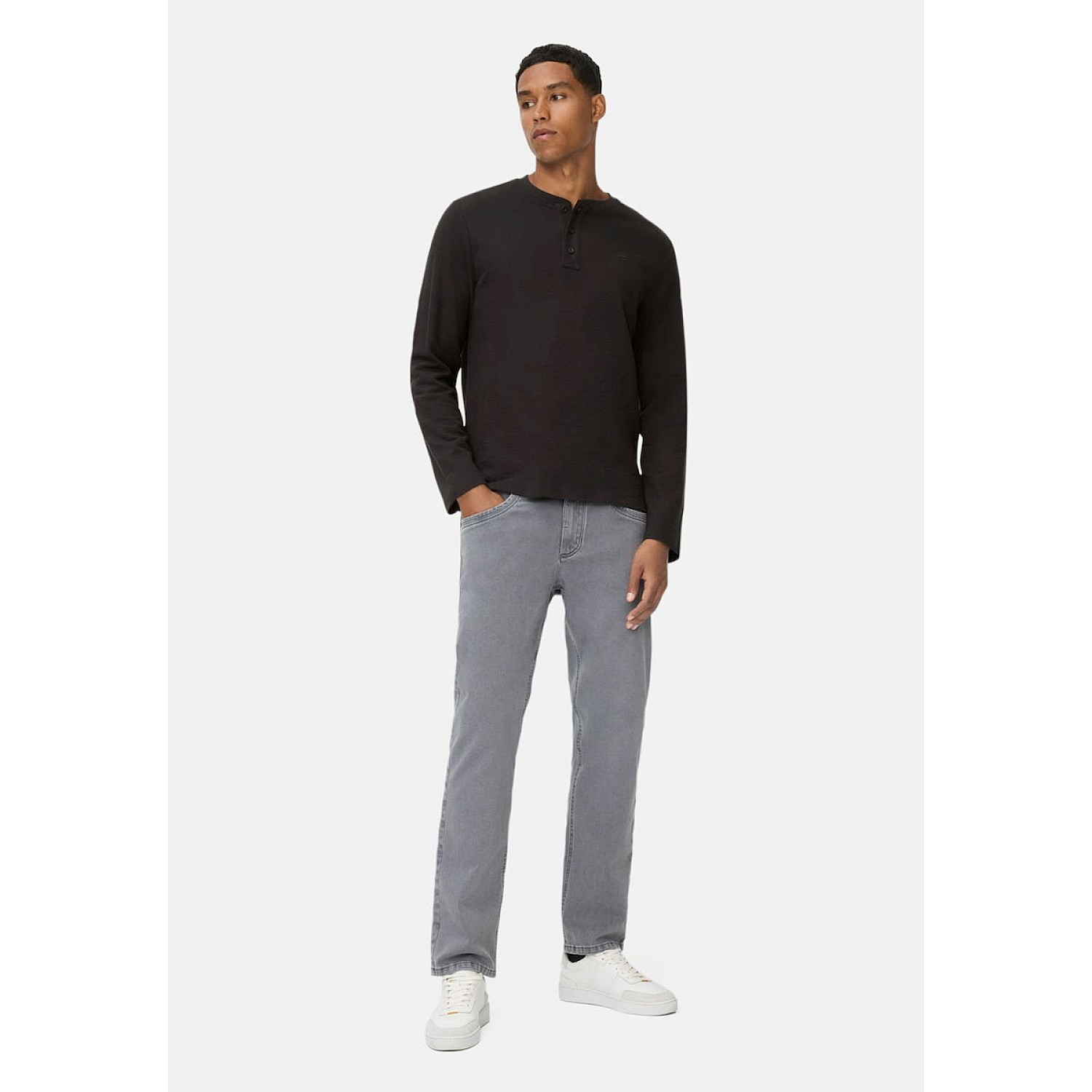 Ανδρική Μπλούζα Henley Μακρυμάνικη CAMEL ACTIVE