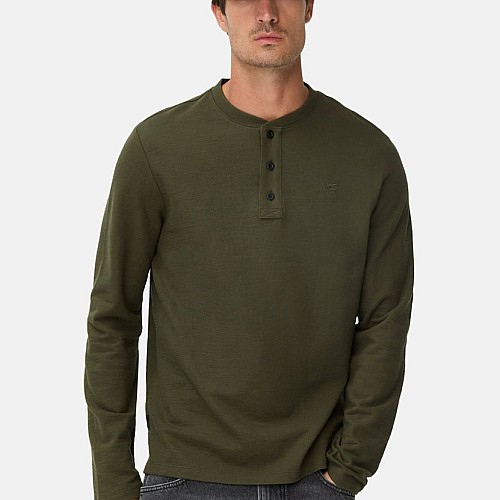 Ανδρική Μπλούζα Henley Μακρυμάνικη CAMEL ACTIVE