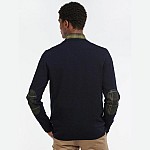 Ανδρικό Πλεκτό Πουλόβερ Harrow Crew με Επιρράμματα BARBOUR