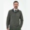 Ανδρικό Πλεκτό Πουλόβερ Loyton Merino με Half Zip BARBOUR