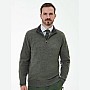 Ανδρικό Πλεκτό Πουλόβερ Loyton Merino με Half Zip BARBOUR