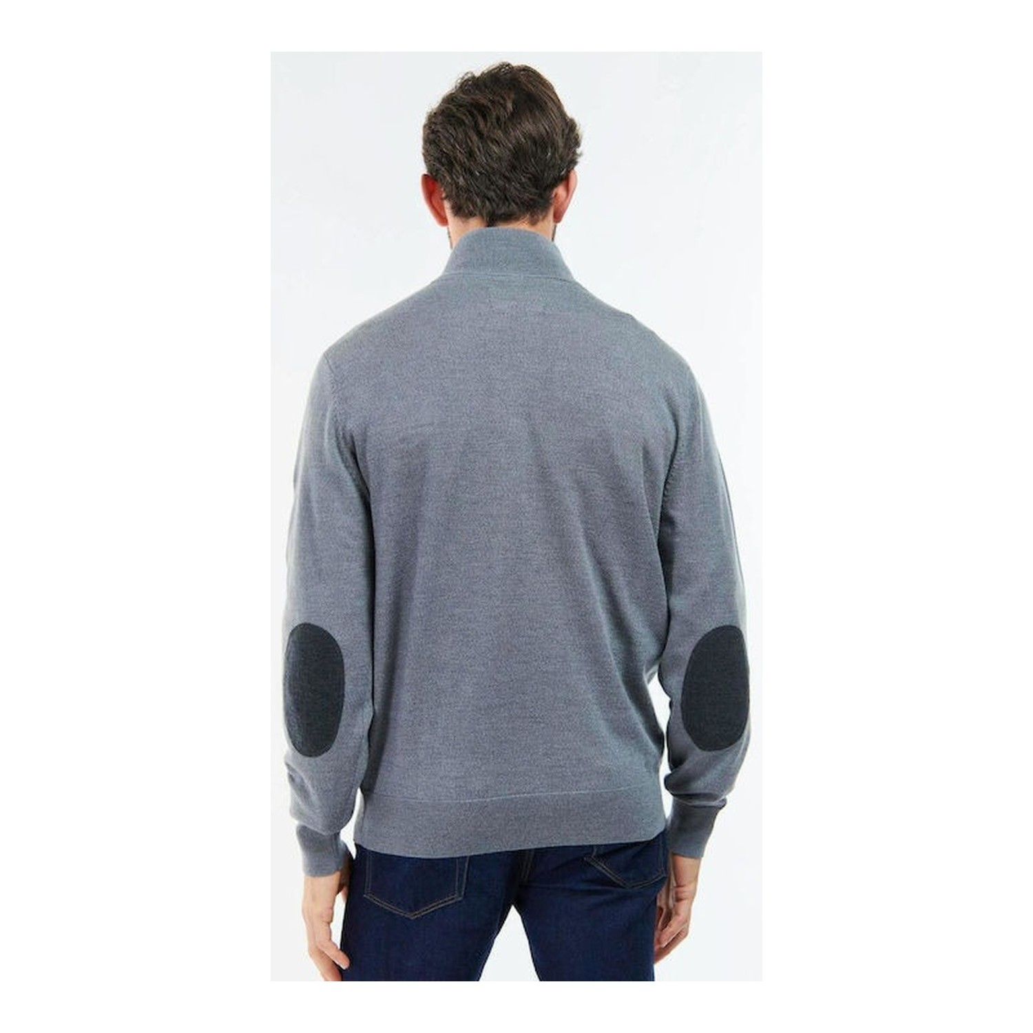 Ανδρικό Πλεκτό Πουλόβερ Loyton Merino με Half Zip BARBOUR