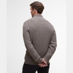 Ανδρικό Πλεκτό Πουλόβερ με Μισό Φερμουάρ BARBOUR