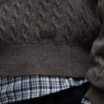 Ανδρικό Πλεκτό Πουλόβερ με Μισό Φερμουάρ BARBOUR