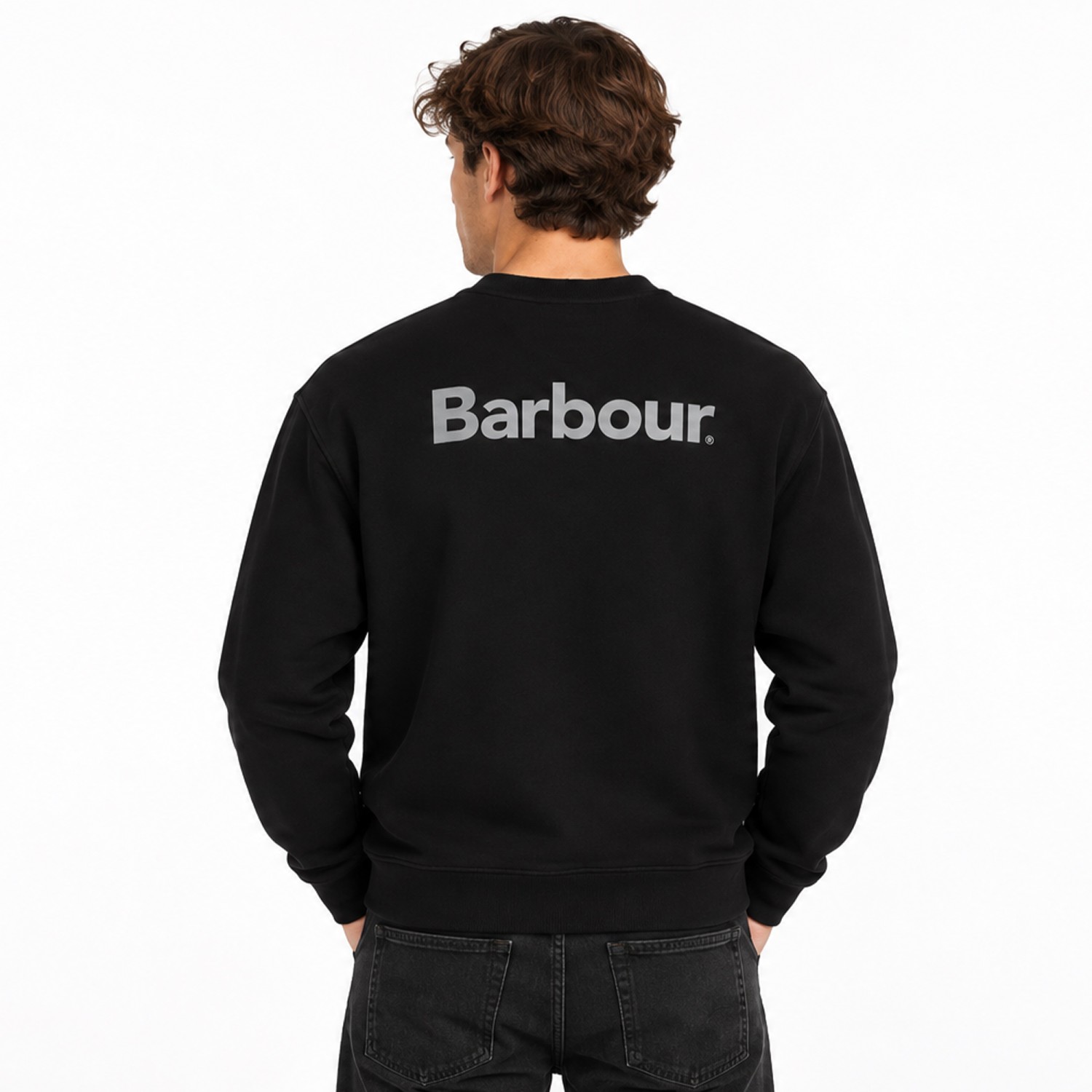 Ανδρικό Φούτερ Μπλούζα με Λογότυπο BARBOUR Ανδρικό Φούτερ Μπλούζα με Λογότυπο BARBOUR