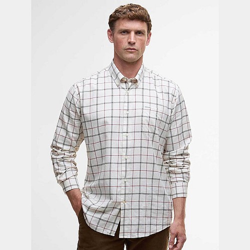 Ανδρικό Πουκάμισο Καρό Μακρυμάνικο Regular Fit BARBOUR