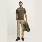 Ανδρική Μπλούζα Κοντομάνικη με Τύπωμα Field Dog BARBOUR
