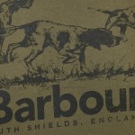 Ανδρική Μπλούζα Κοντομάνικη με Τύπωμα Field Dog BARBOUR