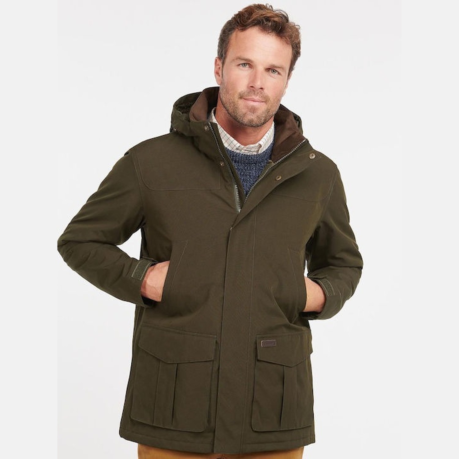 Ανδρικό Μπουφάν Brockstone με Κουκούλα BARBOUR