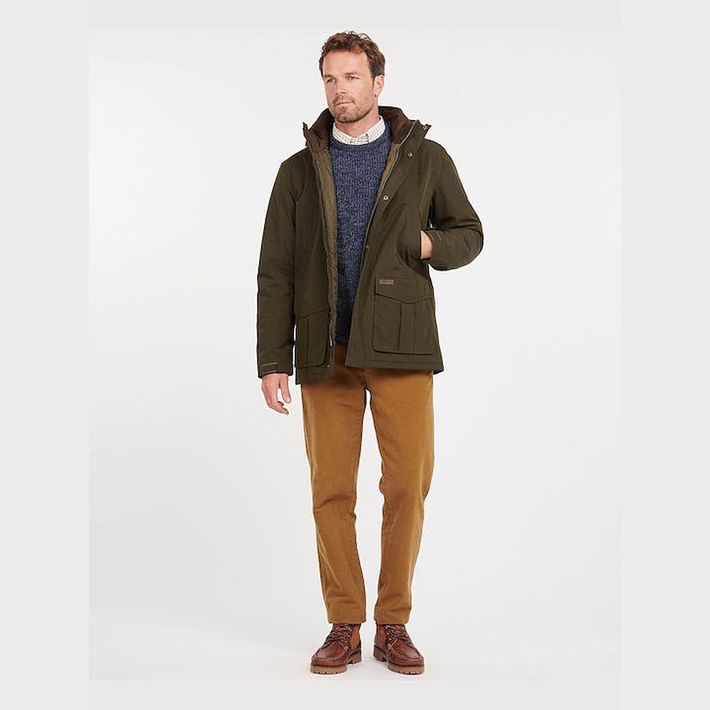 Ανδρικό Μπουφάν Brockstone με Κουκούλα BARBOUR