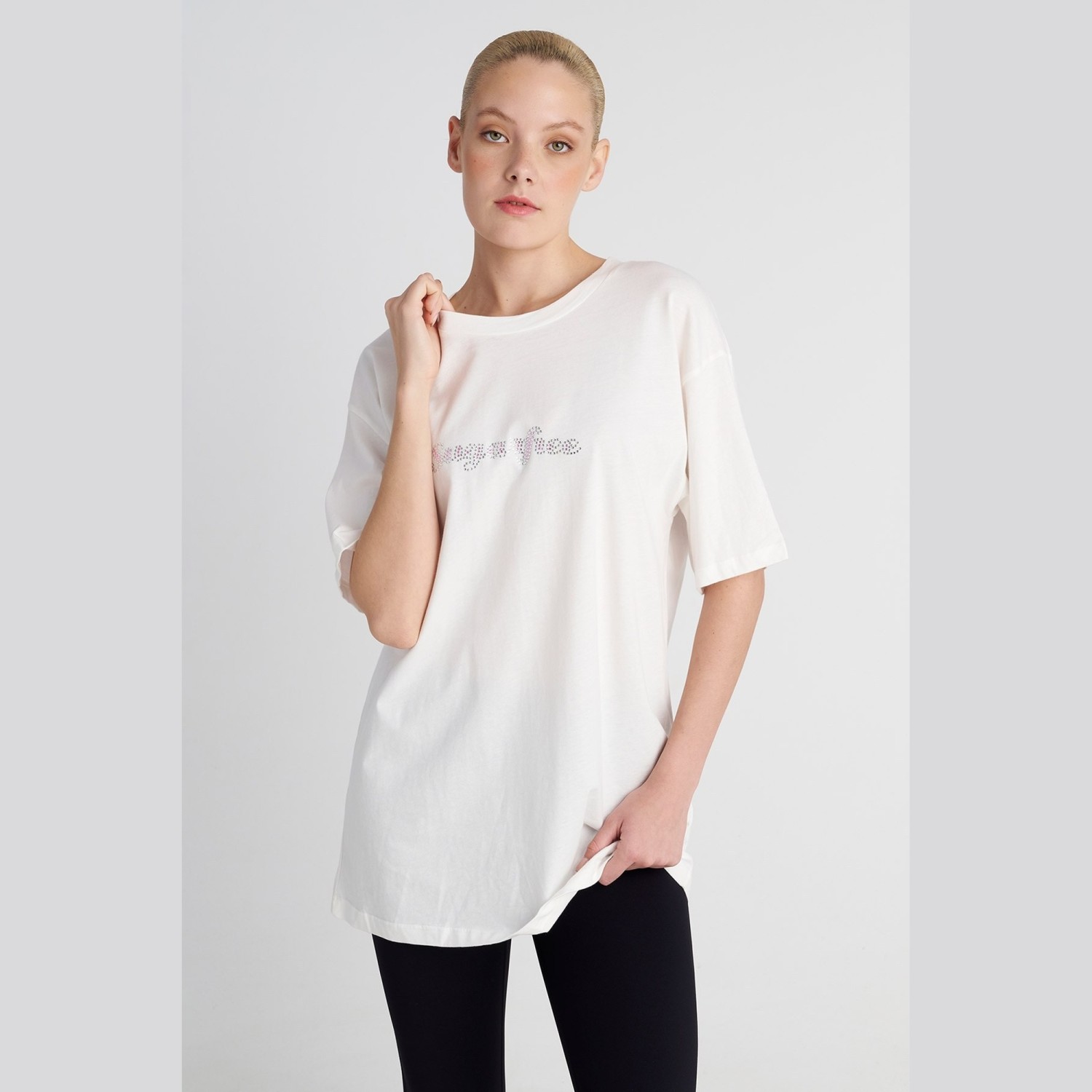 Γυναικείο Oversized T-Shirt με Λογότυπο SUGARFREE