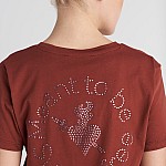 Γυναικείο Κοντομάνικο T-Shirt με Στρας SUGARFREE