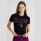 Γυναικείο Κοντομάνικο T-Shirt με Τύπωμα SUGARFREE