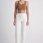 Γυναικείο Αμάνικο Crop Top με Ριπ Υφή SUGARFREE