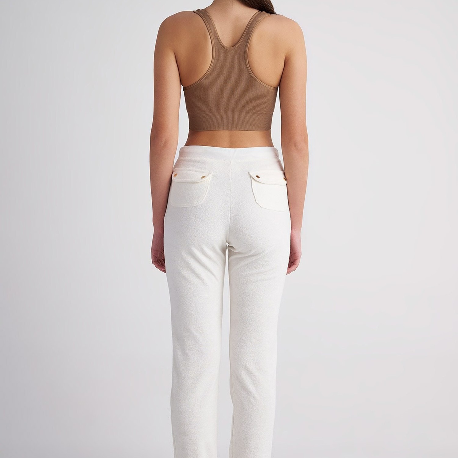 Γυναικείο Αμάνικο Crop Top με Ριπ Υφή SUGARFREE