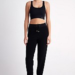 Γυναικείο Αμάνικο Crop Top με Ριπ Υφή SUGARFREE