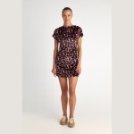 Γυναικείο Mini Φόρεμα με Animal Print SUGARFREE