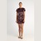 Γυναικείο Mini Φόρεμα με Animal Print SUGARFREE