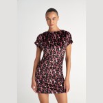 Γυναικείο Mini Φόρεμα με Animal Print SUGARFREE
