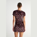 Γυναικείο Mini Φόρεμα με Animal Print SUGARFREE