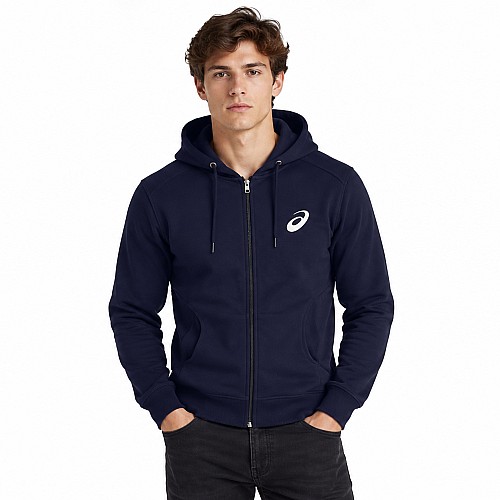 Ανδρική Ζακέτα Φούτερ με Κουκούλα ASICS