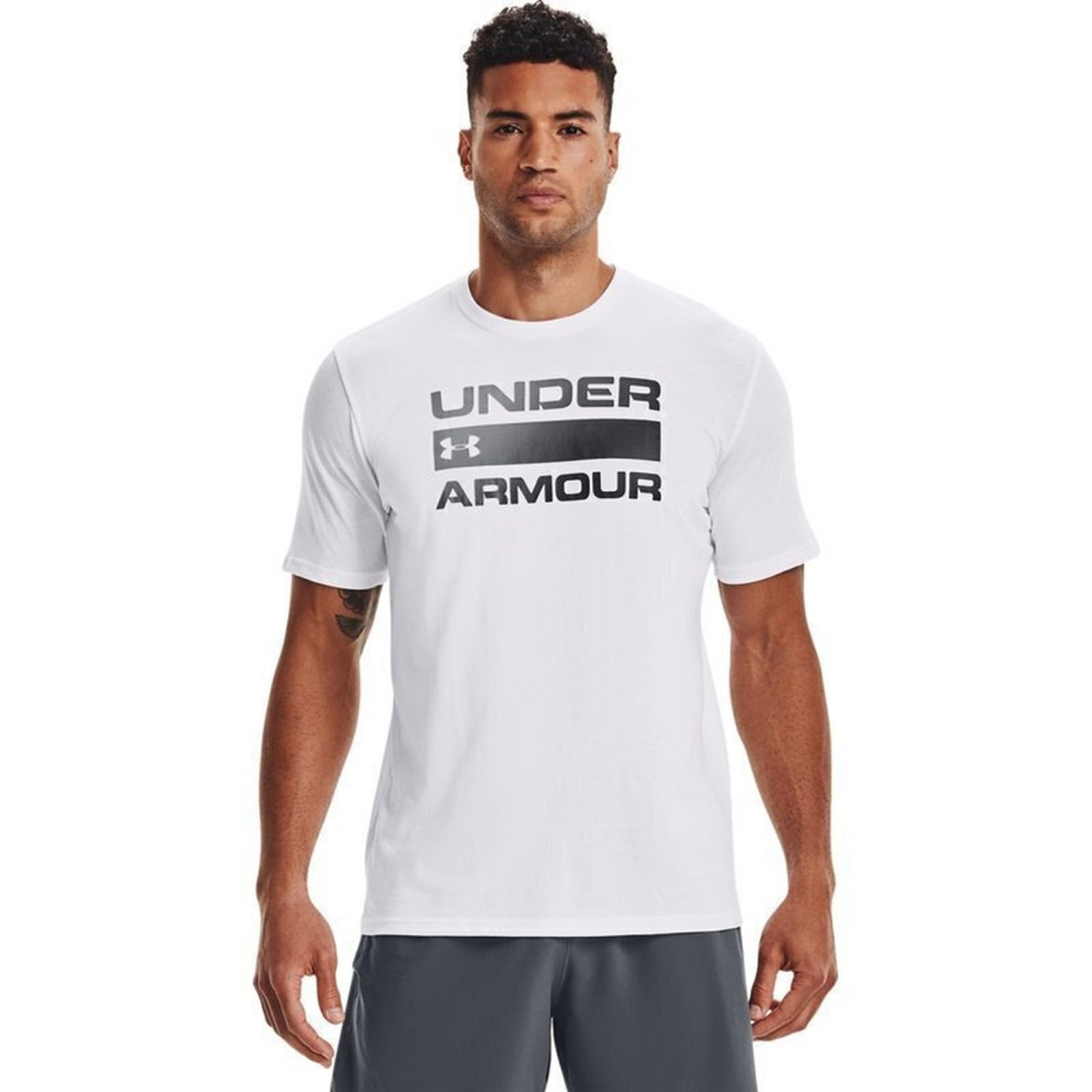 Under Armour Team Issue Wordmark T-shirt Green 1329582-338