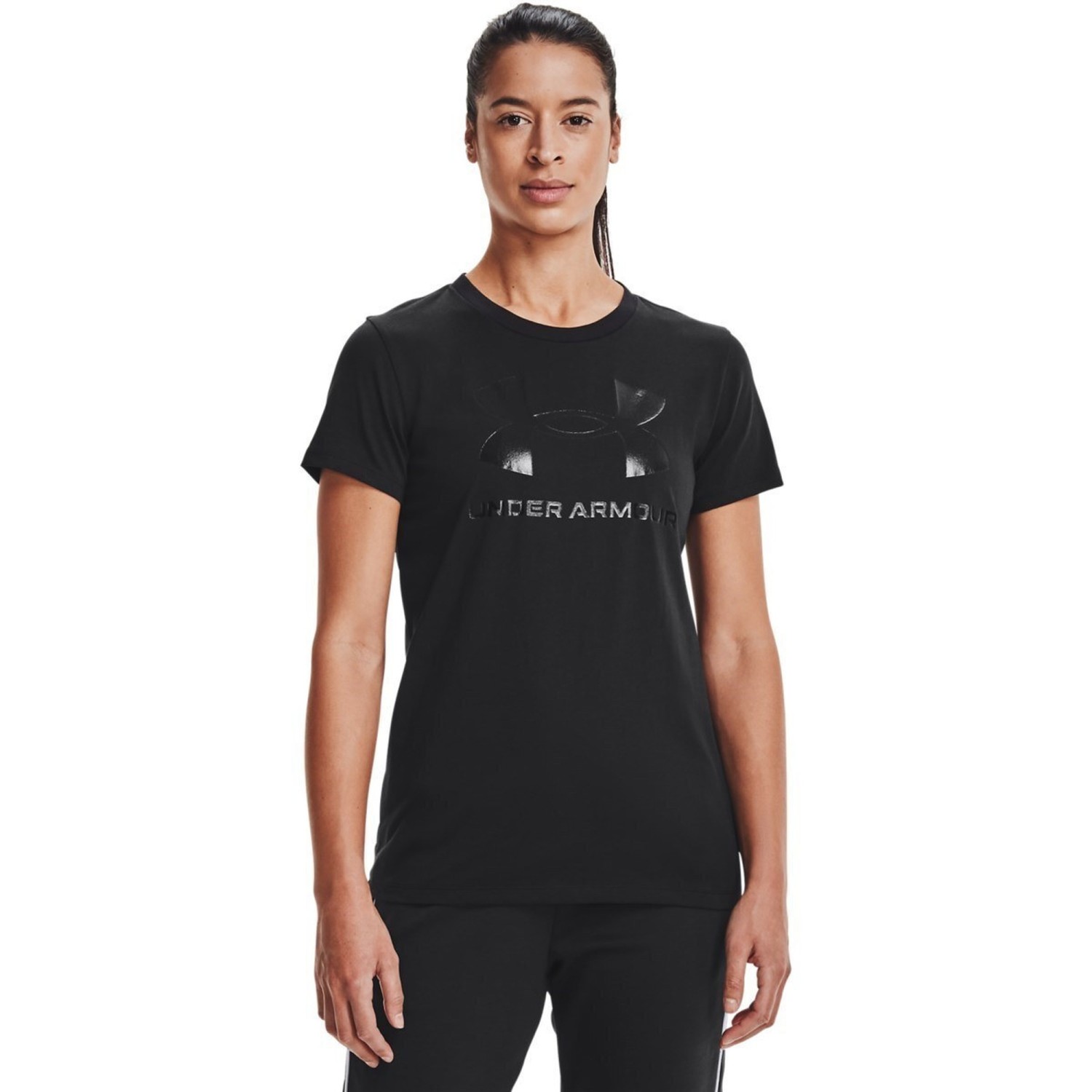 Under Armour Γυναικείο Αθλητικό T-shirt Fast Drying Λευκό 1356305-111