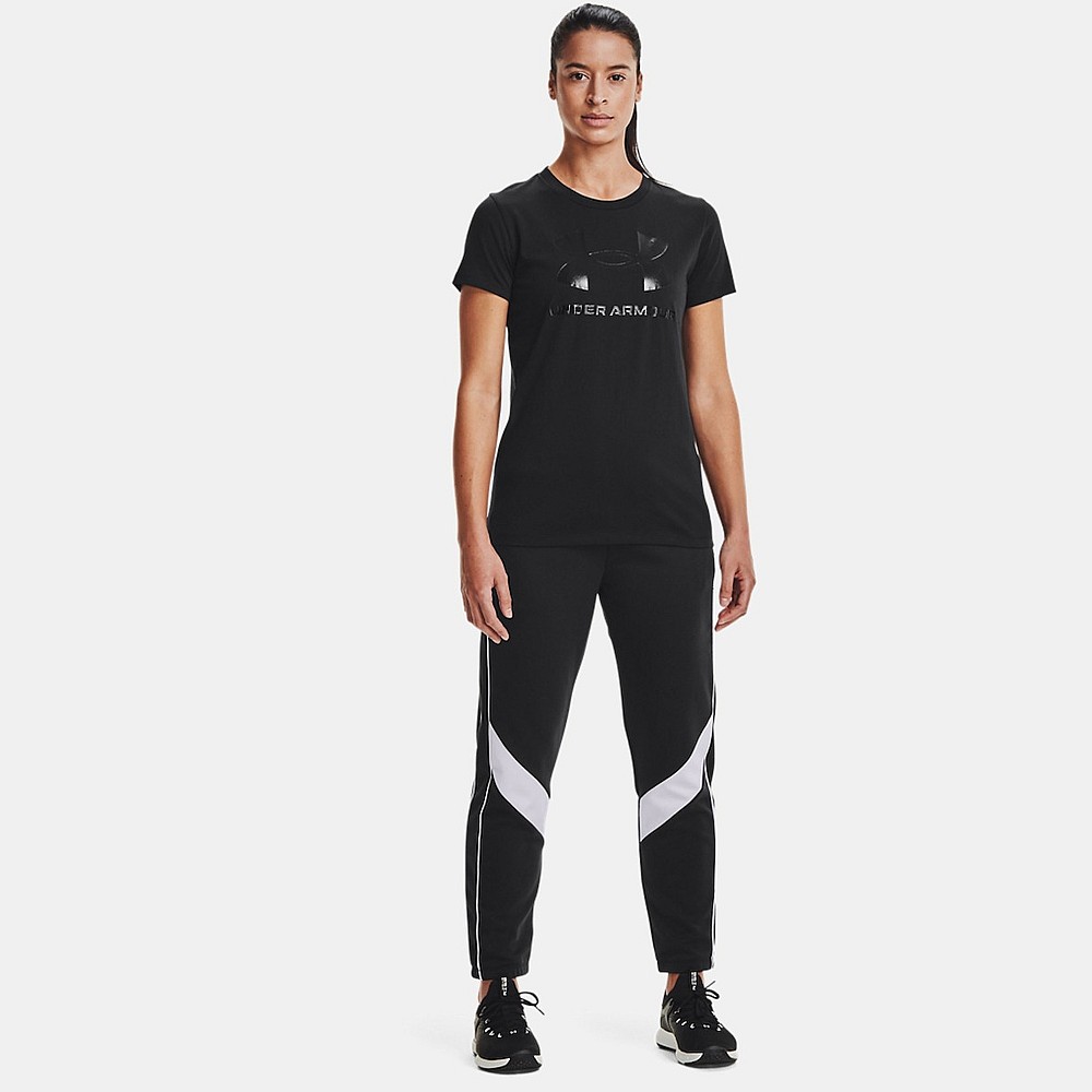 Under Armour Γυναικείο Αθλητικό T-shirt Fast Drying Λευκό 1356305-111