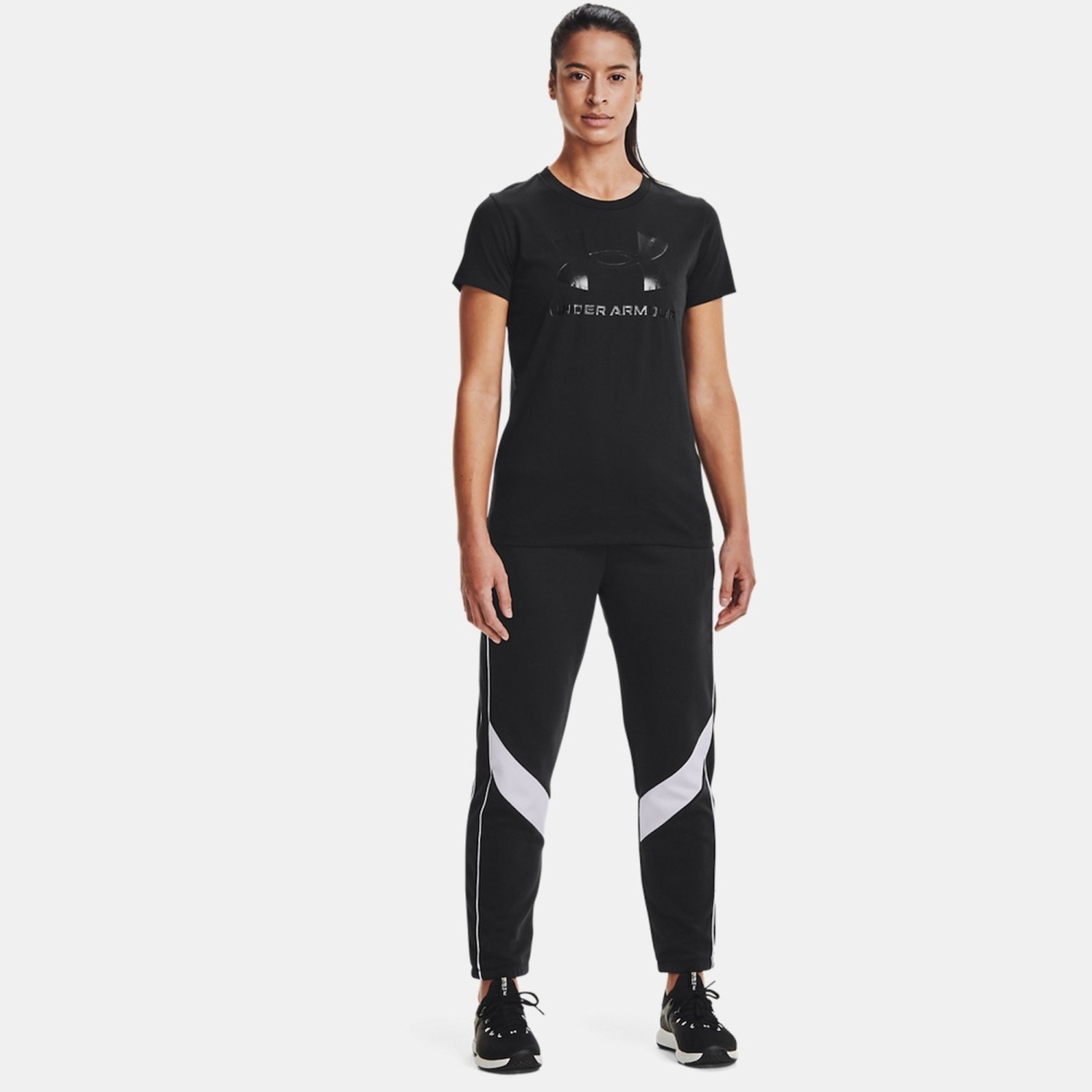 Under Armour Γυναικείο Αθλητικό T-shirt Fast Drying Λευκό 1356305-111