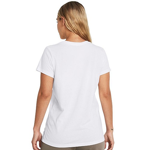 Under Armour Γυναικείο Αθλητικό T-shirt Fast Drying Λευκό 1356305-111