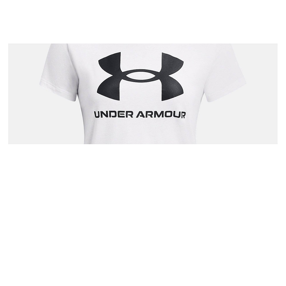 Under Armour Γυναικείο Αθλητικό T-shirt Fast Drying Λευκό 1356305-111