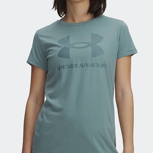 Under Armour Γυναικείο Αθλητικό T-shirt Fast Drying Λευκό 1356305-111