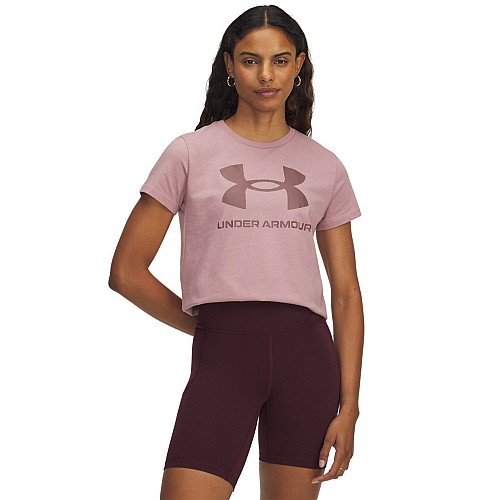 Under Armour Γυναικείο Αθλητικό T-shirt Fast Drying Λευκό 1356305-111